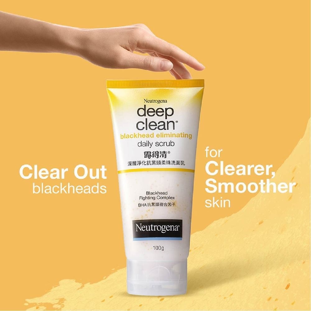 Deep Clean Black Head Eliminating Daily Scrub (For Acne Prone Skin)100g