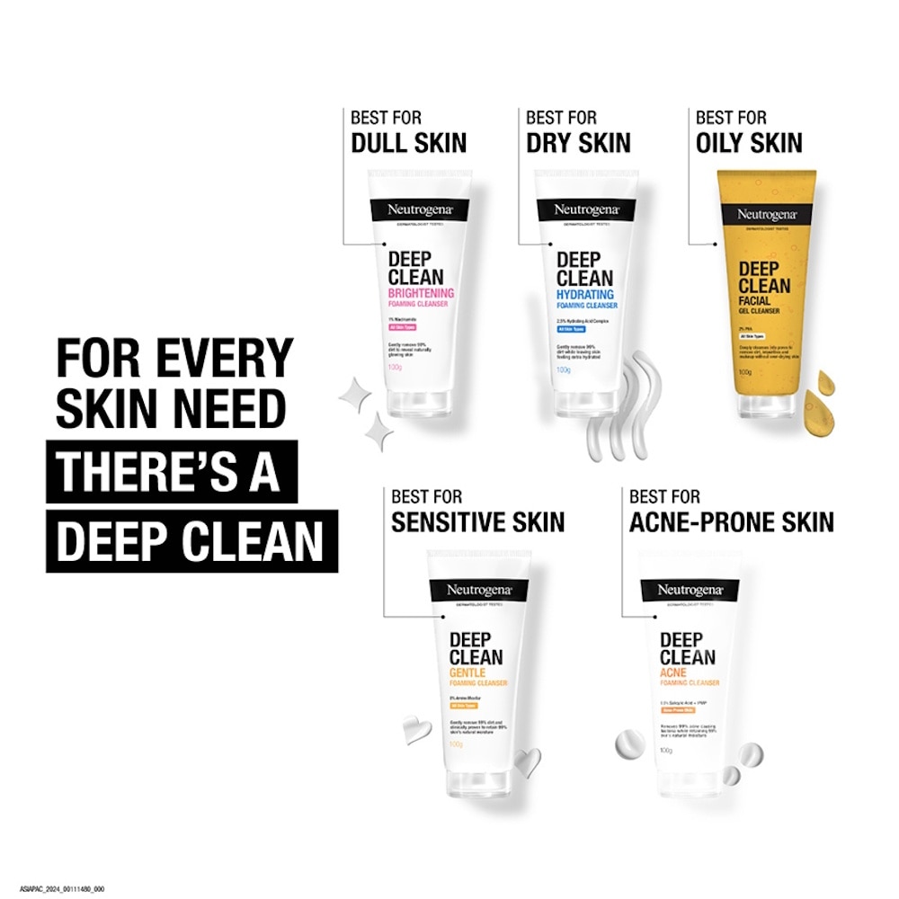 Deep Clean Black Head Eliminating Daily Scrub (For Acne Prone Skin)100g