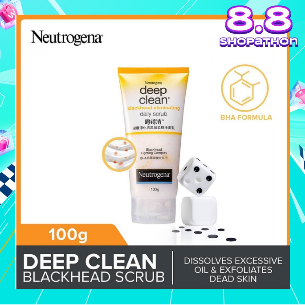 Deep Clean Black Head Eliminating Daily Scrub (For Acne Prone Skin)100g