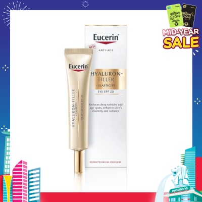 EUCERIN Ef Eye Serum SPF20 (Anti Aging, Plump Up Deep Wrinkles For Smoother, Firmer Skin Around Your Eyes) 15ml