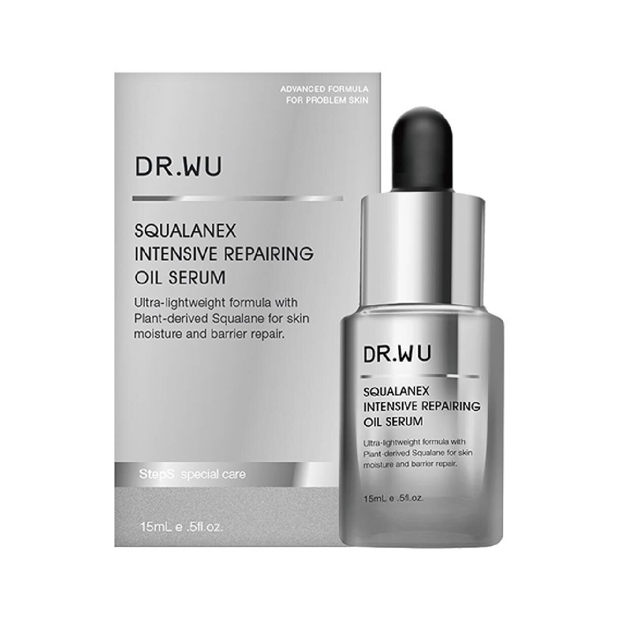 DR.WU SQUALANEX INTENSIVE 15ml 2個セット 新品 DR. WU Squalanex Intensive Repairing Oil Serum (Restore