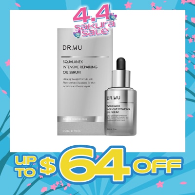 DR. WU - Squalanex Intensive Repairing Oil Serum (Restore Supple + Radiant Skin) 30ml