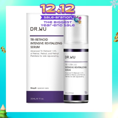 DR. WU Tri-Retinoid Intensive Revitalizing Serum 1.5% 30ml (Expiry: Mar`2026)
