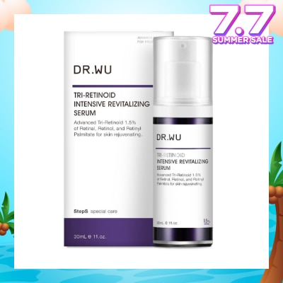 DR. WU Tri-Retinoid Intensive Revitalizing Serum 1.5% 30ml (Expiry: Mar`2026)