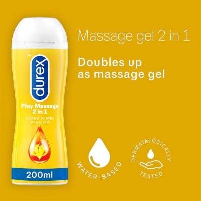 DUREX Play Massage 2 In 1 Soothing Lube (Ylang Ylang) 200ml