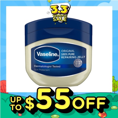 VASELINE 100% Pure Repairing Jelly Original (Skin Protectant) 50ml
