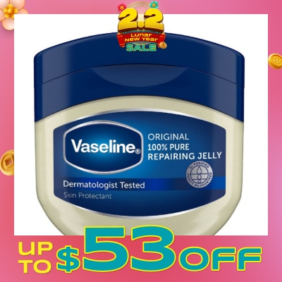 VASELINE 100% Pure Repairing Jelly Original (Skin Protectant) 50ml