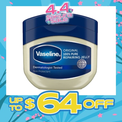 VASELINE - 100% Pure Repairing Jelly Original (Skin Protectant) 50ml