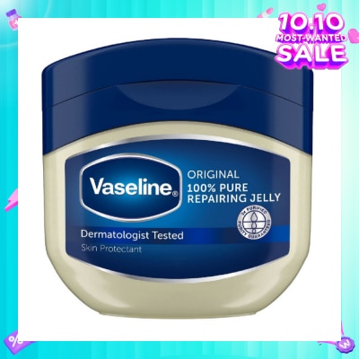 VASELINE 100% Pure Repairing Jelly Original (Skin Protectant + Protects Minor Cuts & Burns) 100ml