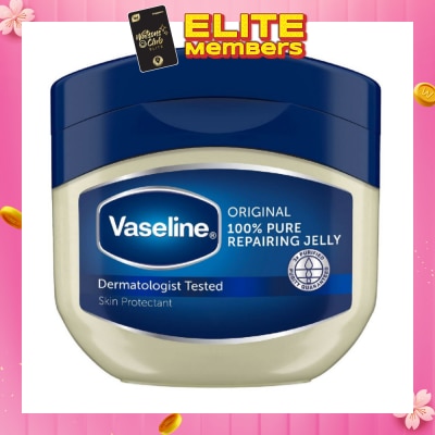 VASELINE 100% Pure Repairing Jelly Original (Skin Protectant + Protects Minor Cuts & Burns) 100ml