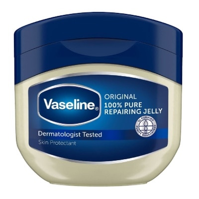 VASELINE 100% Pure Repairing Jelly Original (Skin Protectant + Protects Minor Cuts & Burns) 100ml