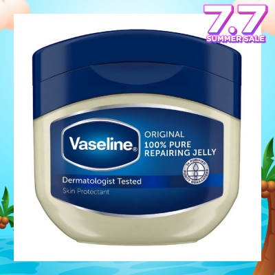 VASELINE 100% Pure Repairing Jelly Original (Skin Protectant + Protects Minor Cuts & Burns) 100ml