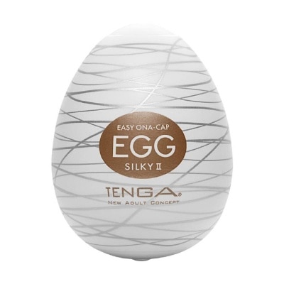 TENGA Egg Silky (Gently Caress You As You Stretch, Twist And Squeeze It) 1s