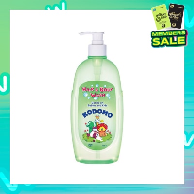 KODOMO Hair & Body Wash 400ml