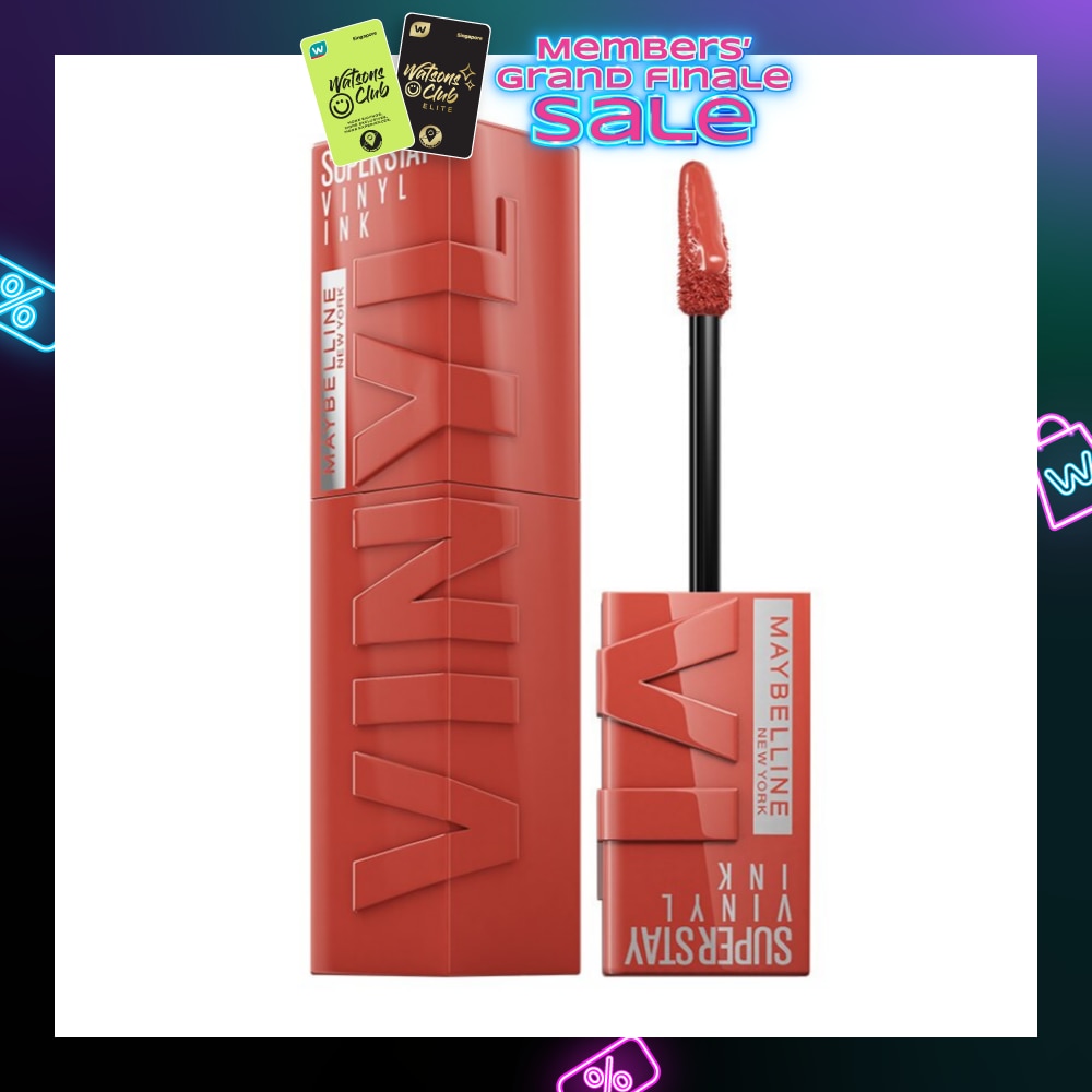 SuperStay Vinyl Ink Keen 125 Liquid Lipstick (Smudge Proof + 16 Hours Long Wearing) 41g