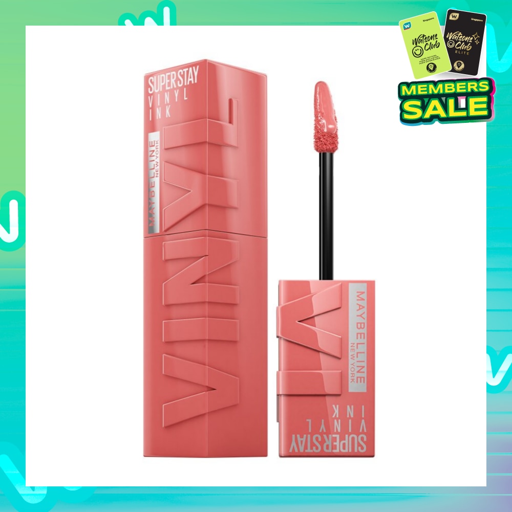 SuperStay Vinyl Ink Charmed 100 Liquid Lipstick (Smudge Proof + 16 Hours Long Wearing) 41g
