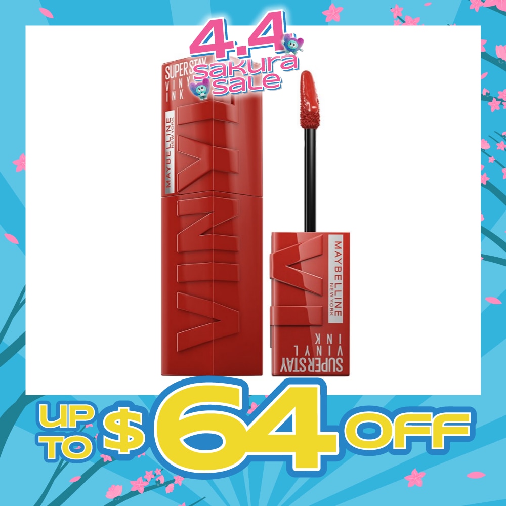 SuperStay Vinyl Ink Irrestible 62 Liquid Lipstick (Smudge Proof + 16 Hours Long Wearing) 41g