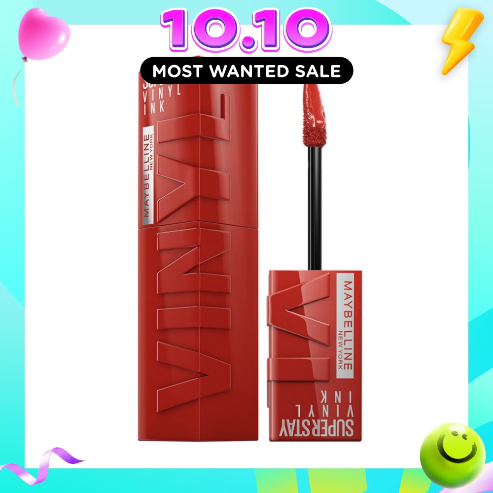 SuperStay Vinyl Ink Irrestible 62 Liquid Lipstick (Smudge Proof + 16 Hours Long Wearing) 41g image