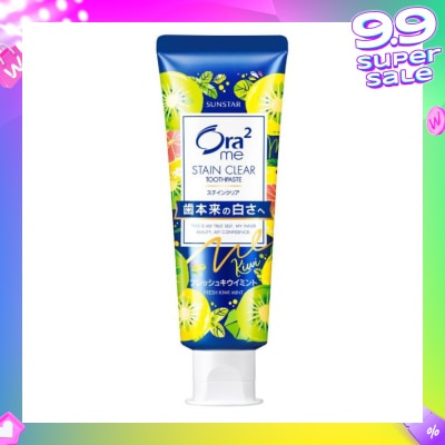 ORA2 Me Stain Clear Toothpaste Fresh Kiwi Mint 130g
