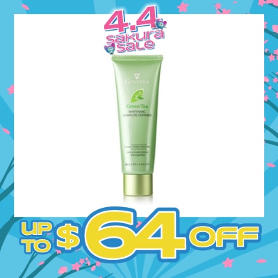 GINVERA - Green Tea Whitening Complete Cleanser 100g