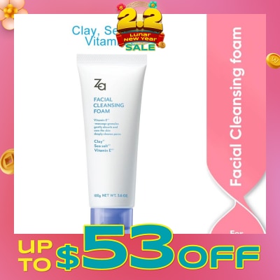 ZA Facial Cleansing Foam 100g