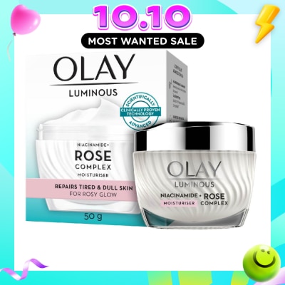 OLAY Rose Complex Moisturizer (for Rosy Glow Skin + Repairs Tired & Dull Skin) 50g image