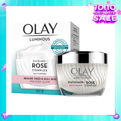 OLAY Rose Complex Moisturizer (for Rosy Glow Skin + Repairs Tired & Dull Skin) 50g