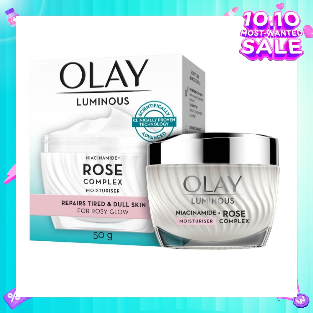 Rose Complex Moisturizer (for Rosy Glow Skin + Repairs Tired & Dull Skin) 50g