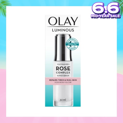 OLAY Rose Complex Super Serum (for Rosy Glow Skin + Repairs Tired & Dull Skin) 50g