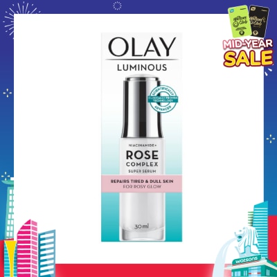 OLAY Rose Complex Super Serum (for Rosy Glow Skin + Repairs Tired & Dull Skin) 50g