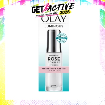 OLAY - Rose Complex Super Serum (for Rosy Glow Skin + Repairs Tired & Dull Skin) 50g image