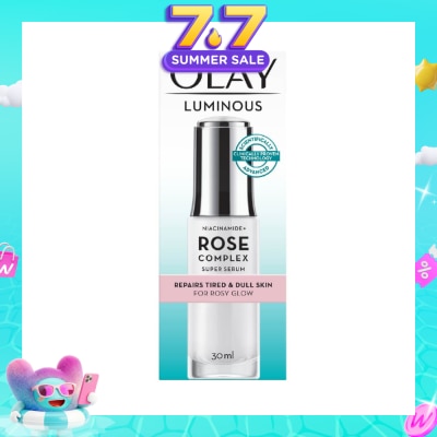 OLAY - Rose Complex Super Serum (for Rosy Glow Skin + Repairs Tired & Dull Skin) 50g