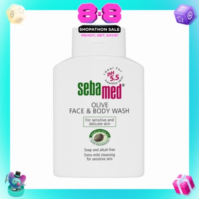 SEBAMED - Olive Face and Body Wash 200ml