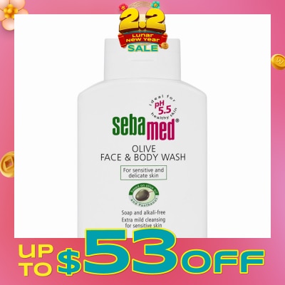 SEBAMED Olive Face and Body Wash 200ml