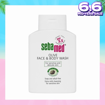 SEBAMED Olive Face and Body Wash 200ml