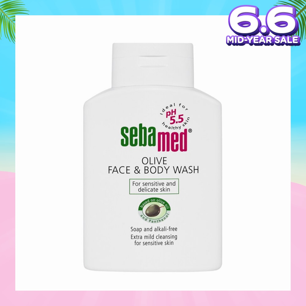 Olive Face and Body Wash 200ml