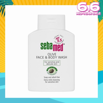 SEBAMED Olive Face and Body Wash 200ml