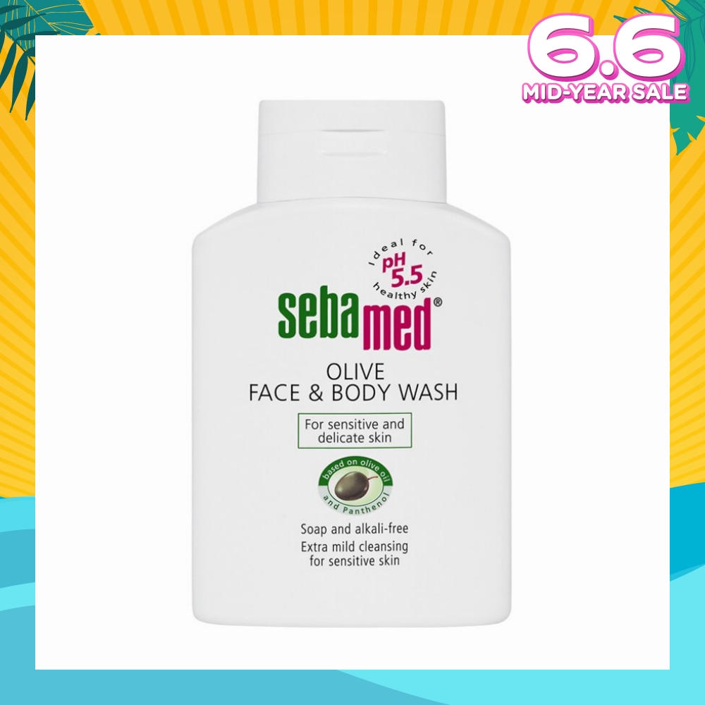Olive Face and Body Wash 200ml