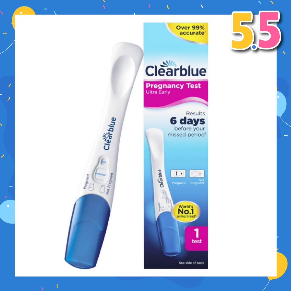 Ultra Early Pregnancy Test (Over 99% Accurate + Easy to Read Results) 1s