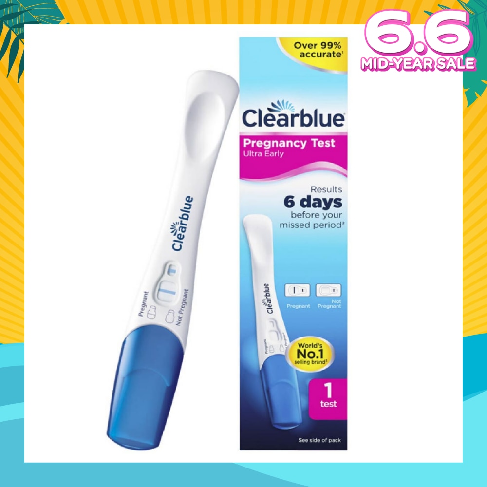 Ultra Early Pregnancy Test (Over 99% Accurate + Easy to Read Results) 1s