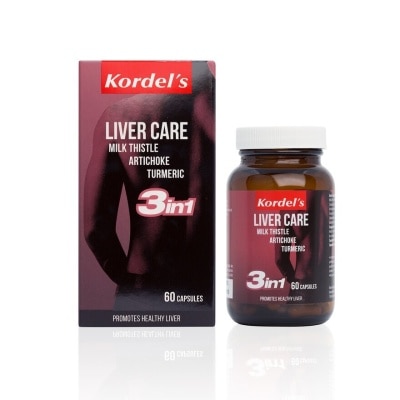 KORDEL'S Liver Care Capsules (Support Detox Function,Healthy Liver,Detoxification And Digestion) 60s