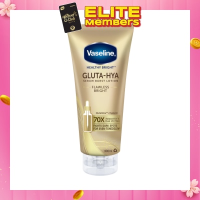 VASELINE Healthy Bright Gluta-Hya Serum Burst Lotion Flawless Bright 300ml
