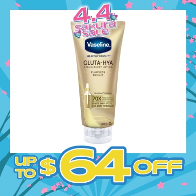 VASELINE - Healthy Bright Gluta-Hya Serum Burst Lotion Flawless Bright 300ml