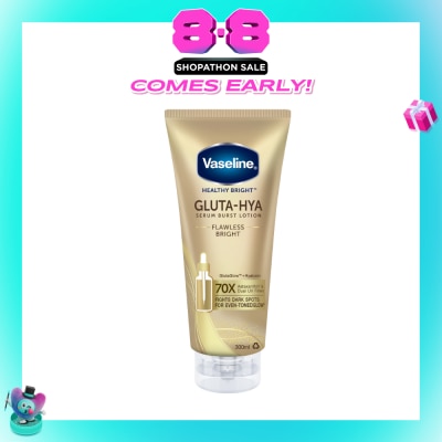 VASELINE - Healthy Bright Gluta-Hya Serum Burst Lotion Flawless Bright 300ml