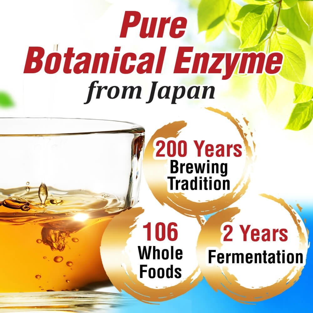 Japan Ultimate Enzyme Dietary Supplement Twin Pack (Natural Detox For Body Cleanse, Digestion, Slimming, Energy, Immune & Skin Health) 720ml x 2s