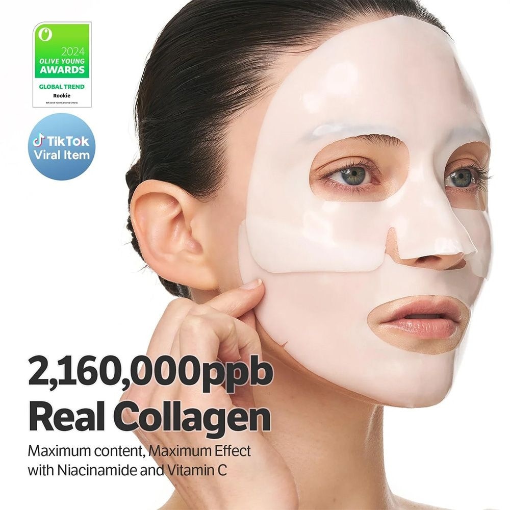 Deep Collagen Niacin-Vita C Brightening Mask 1s