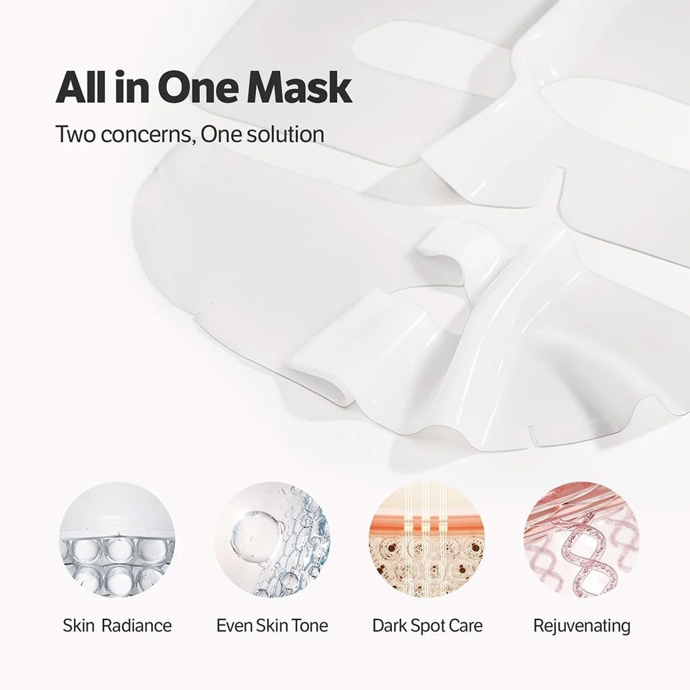 Deep Collagen Niacin-Vita C Brightening Mask 1s
