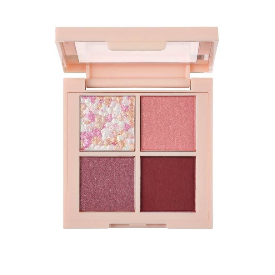 Dazzle Eyeshadow Quad (Palette 003 Vintage Rose) 1s