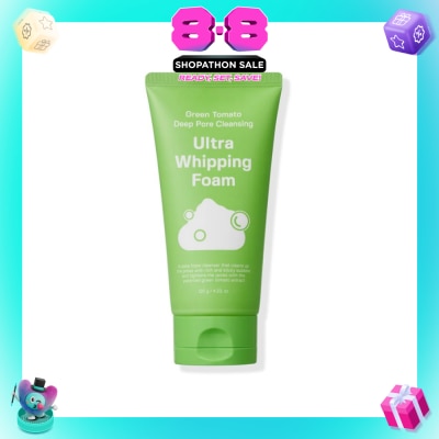 SUNGBOON EDITOR - Green Tomato Deep Pore Cleansing Ultra Whipping Foam 120g