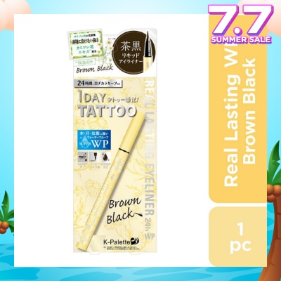 K-PALETTE Waterproof Real Lasting Eyeliner Spring Limited Collection (Brown Black) 1s
